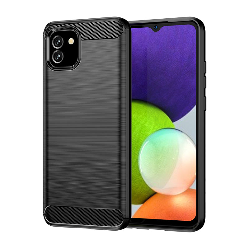 Brushed Silicone Phone Case For Samsung Galaxy A03(US)