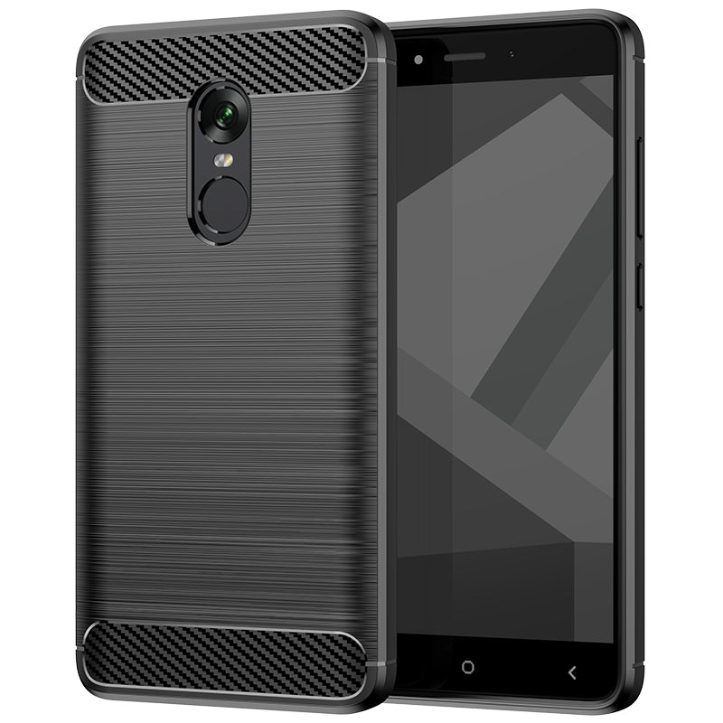 Brushed Silicone Phone Case For Redmi Note 4X