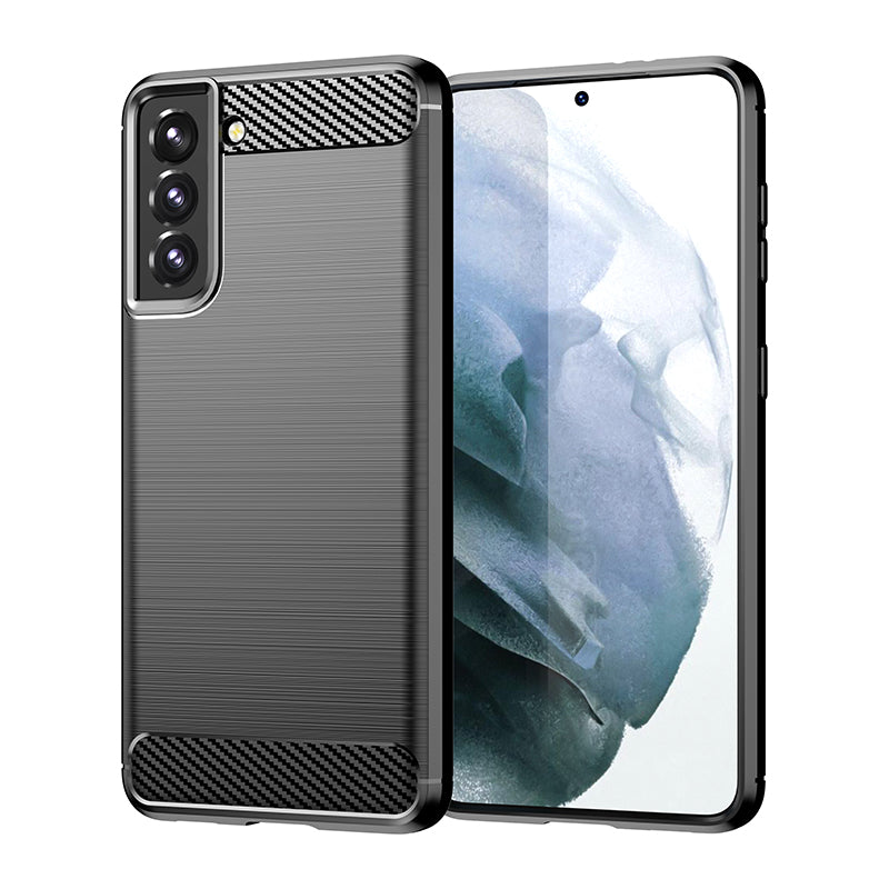 Brushed Silicone Phone Case For Samsung Galaxy S21