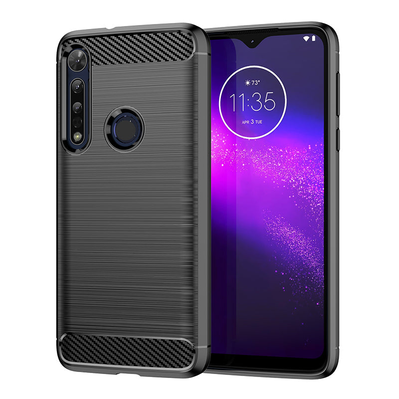 Brushed Silicone Phone Case For Motorola Moto G8 Play