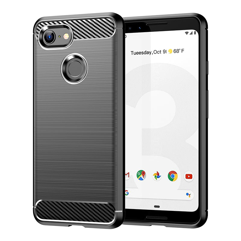 Brushed Silicone Phone Case For Google Pixel 3