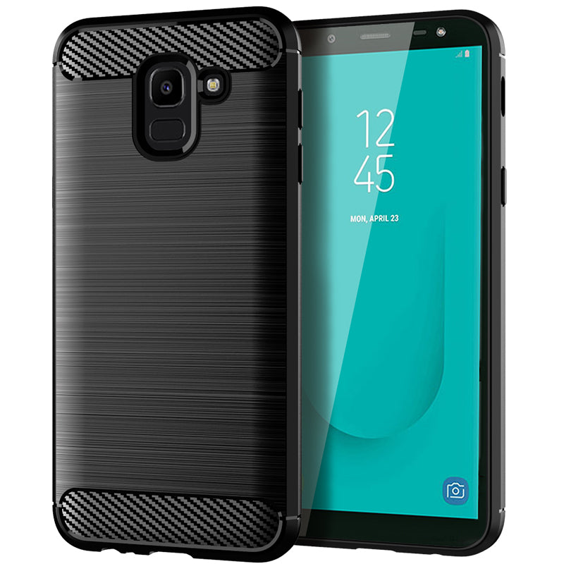 Brushed Silicone Phone Case For Samsung Galaxy J6 2018