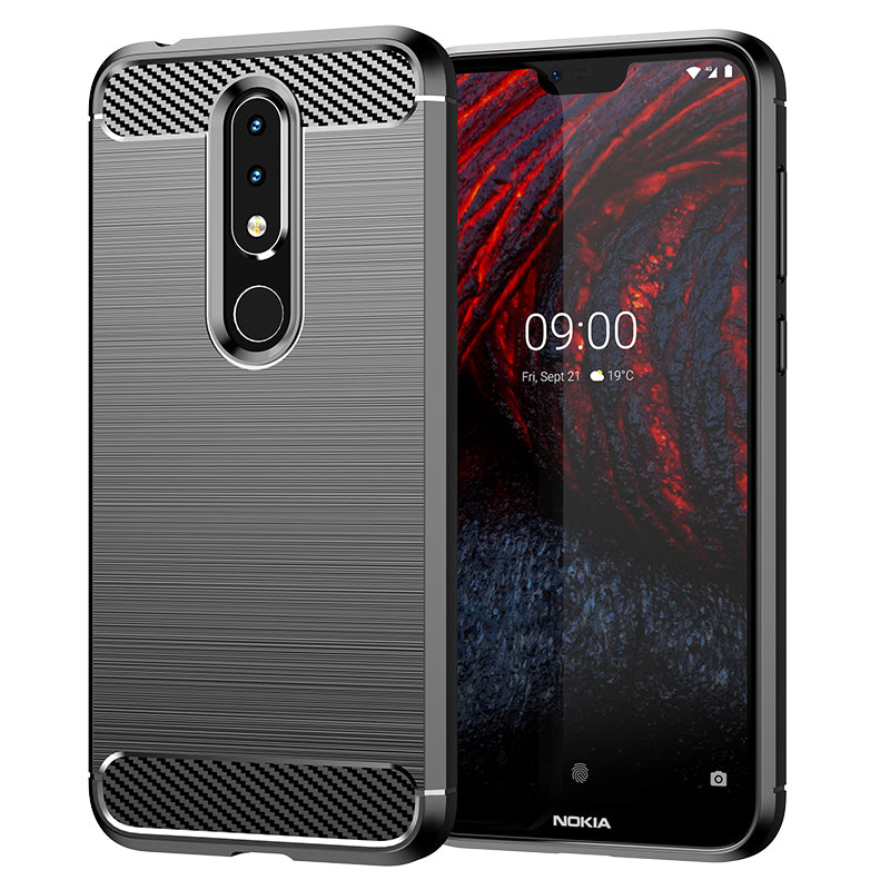 Brushed Silicone Phone Case For Nokia X6