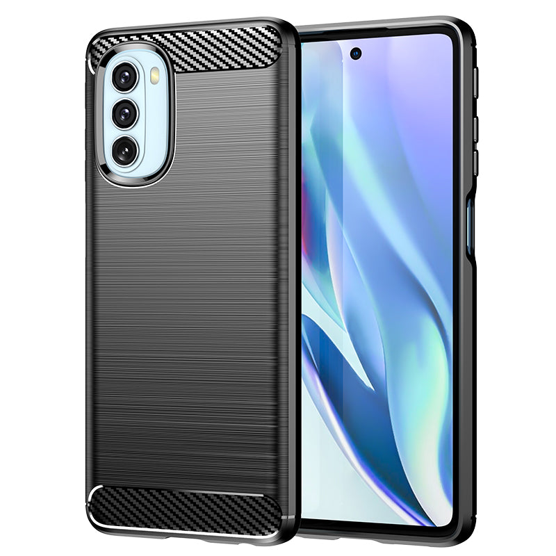 Brushed Silicone Phone Case For Motorola Moto G51 5G