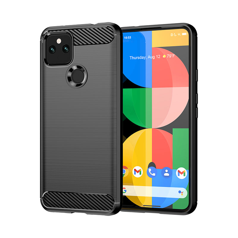 Brushed Silicone Phone Case For Google Pixel 5 XL