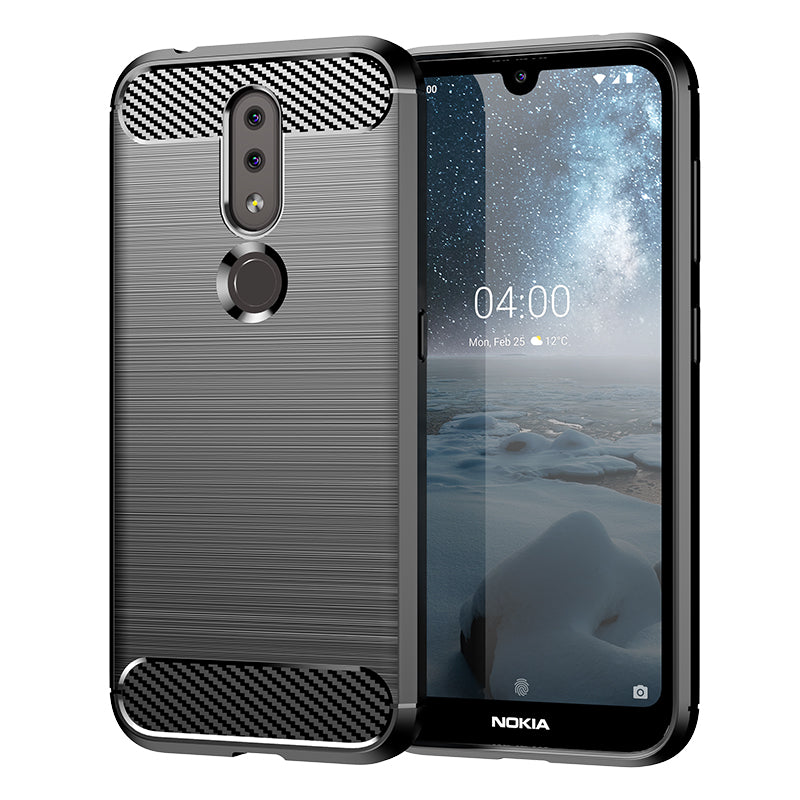 Brushed Silicone Phone Case For Nokia 4.2
