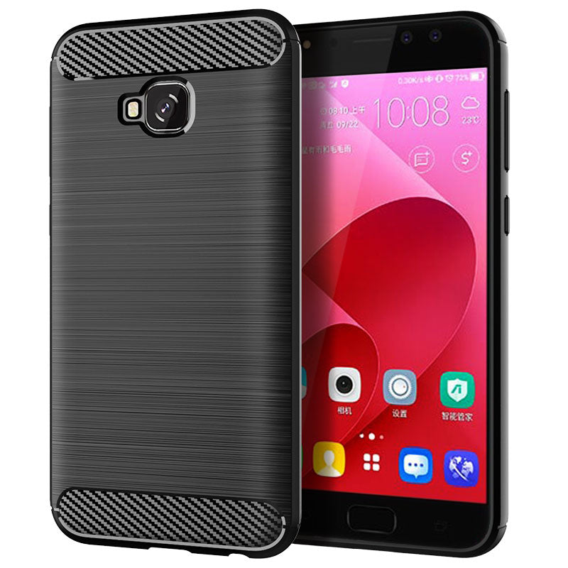 Brushed Silicone Phone Case For Asus ZenFone 4 Selfie Pro