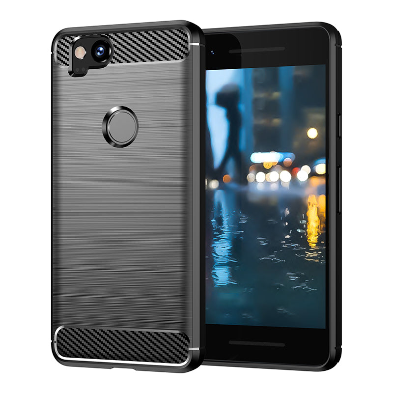 Brushed Silicone Phone Case For Google Pixel 2 XL