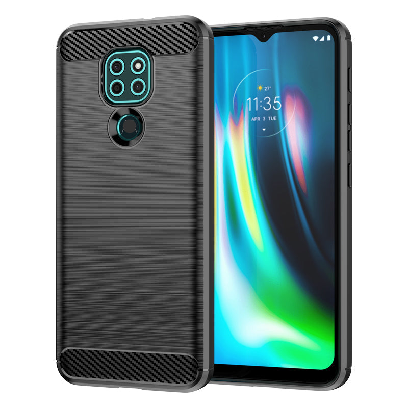 Brushed Silicone Phone Case For Motorola Moto G9