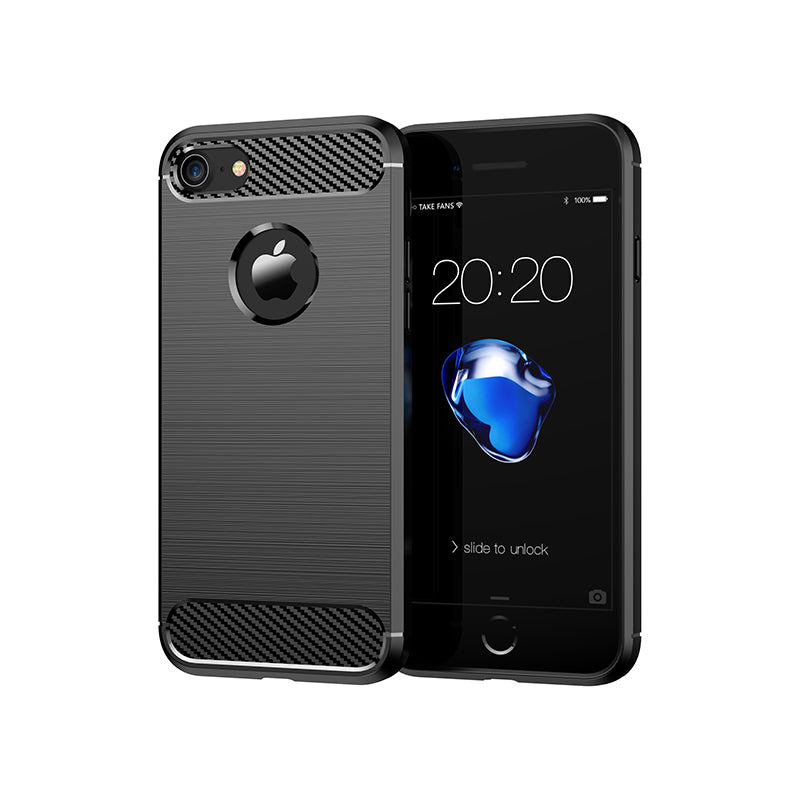 Brushed Silicone Phone Case For iPhone 7