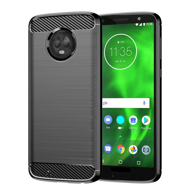 Brushed Silicone Phone Case For Motorola Moto G6