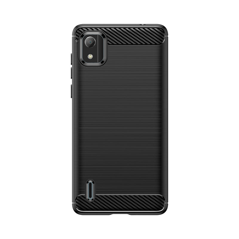 Brushed Silicone Phone Case For Nokia C2 2nd Edition