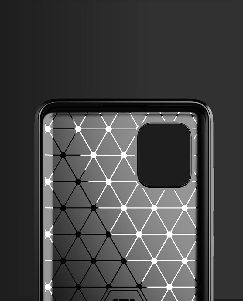 Brushed Silicone Phone Case For Samsung Galaxy M60S