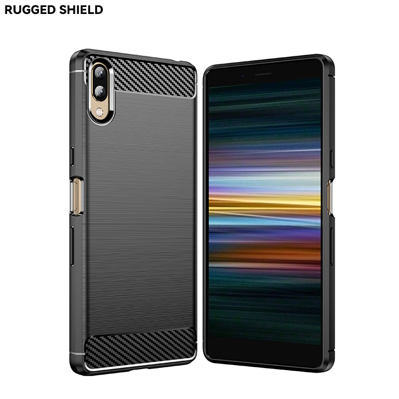 Brushed Silicone Phone Case For Sony Xperia L3