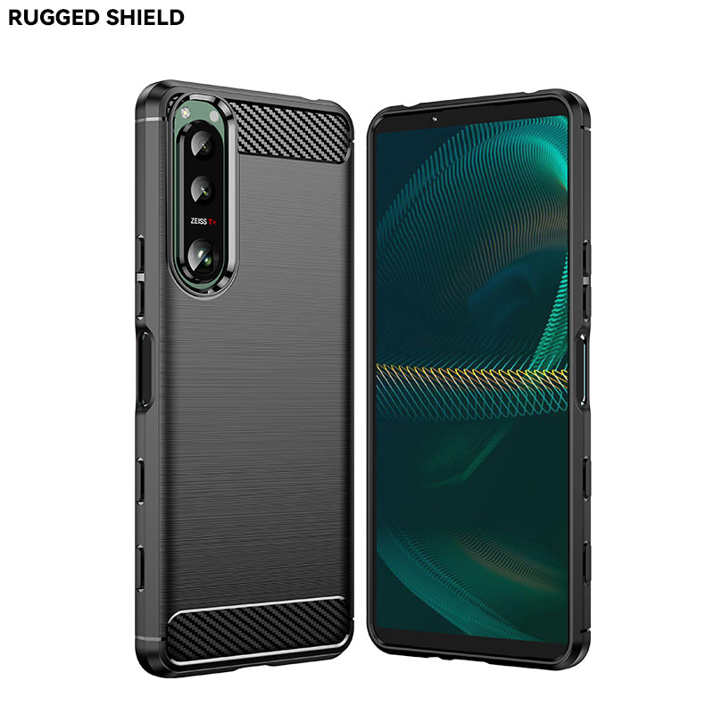Brushed Silicone Phone Case For Sony Xperia 5 III
