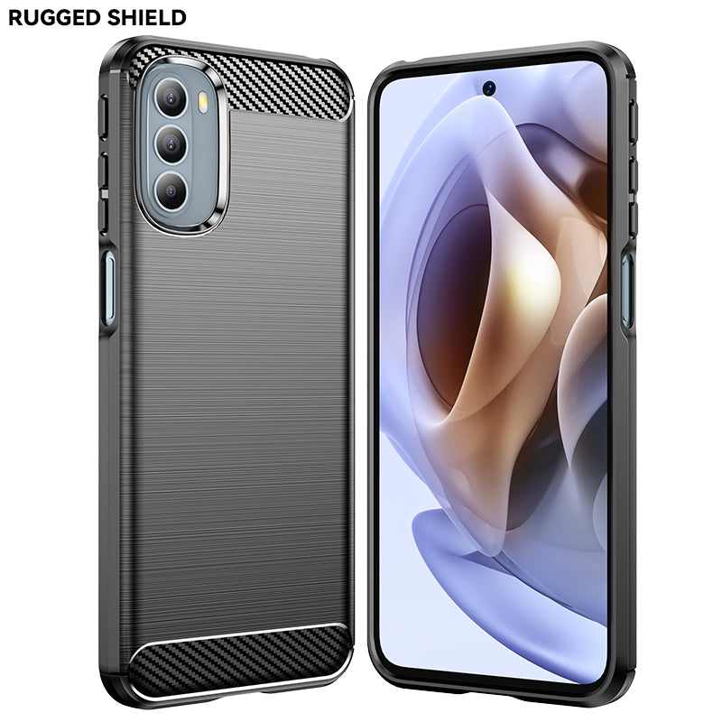 Brushed Silicone Phone Case For Motorola Moto G31