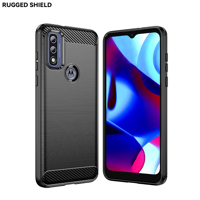 Brushed Silicone Phone Case For Motorola Moto G Pure 2021