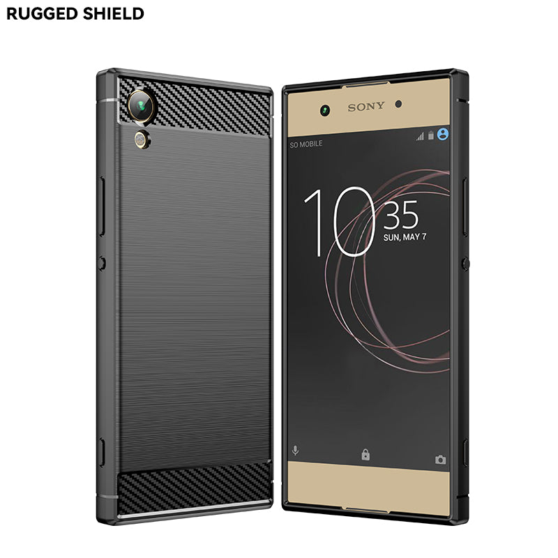 Brushed Silicone Phone Case For Sony Xperia XA1