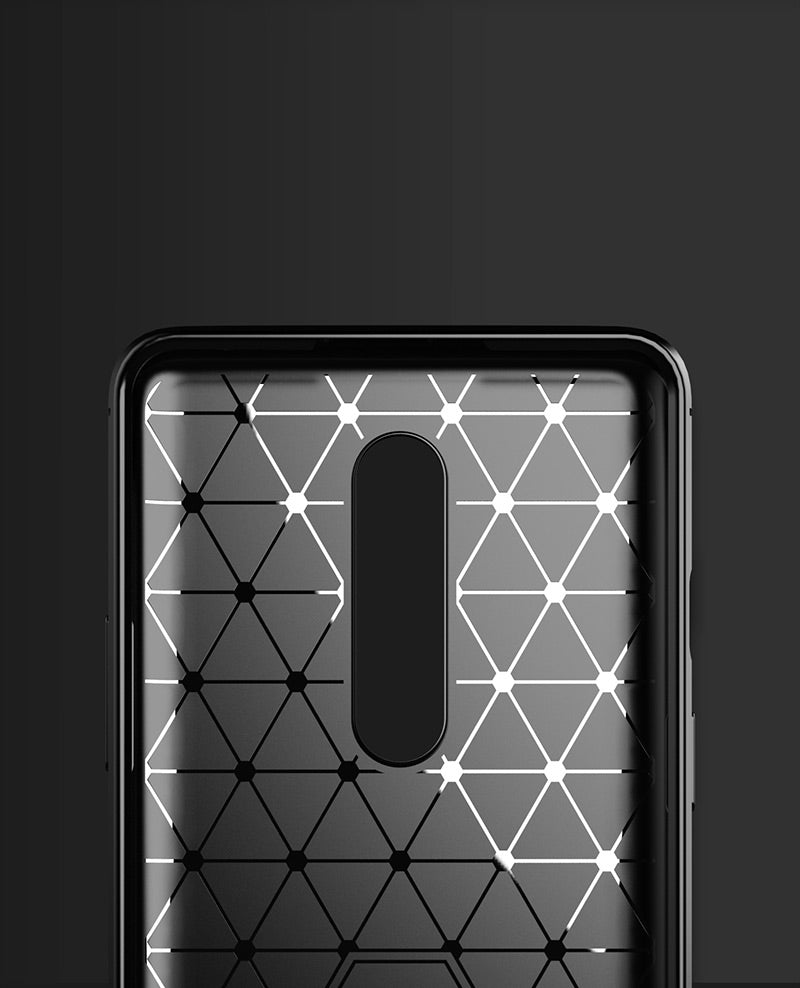 Brushed Silicone Phone Case For OnePlus 8