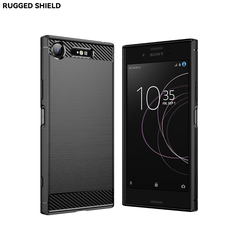 Brushed Silicone Phone Case For Sony Xperia XZ1