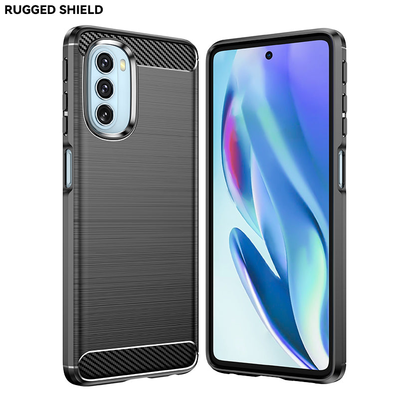 Brushed Silicone Phone Case For Motorola Moto G51 5G