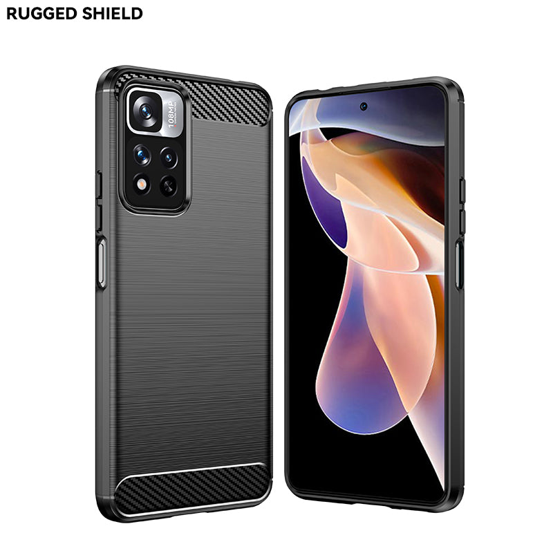 Brushed Silicone Phone Case For Redmi Note 11 Pro+ 5G(China)