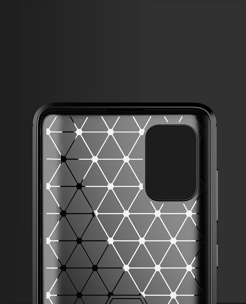 Brushed Silicone Phone Case For Samsung Galaxy A71