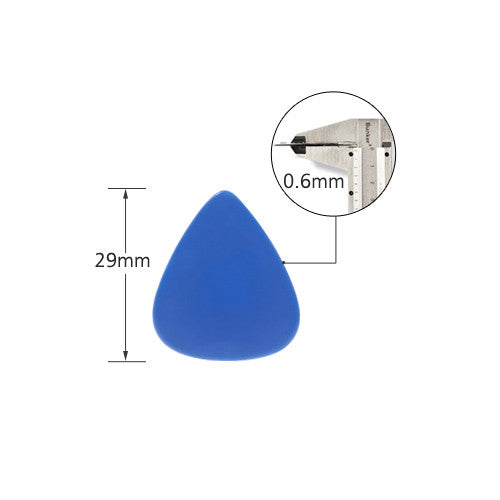 Plastic Guitar Pick 0.6mm Dark Blue