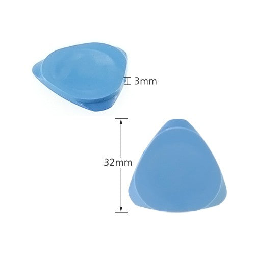 Plastic Guitar Pick 3mm Blue