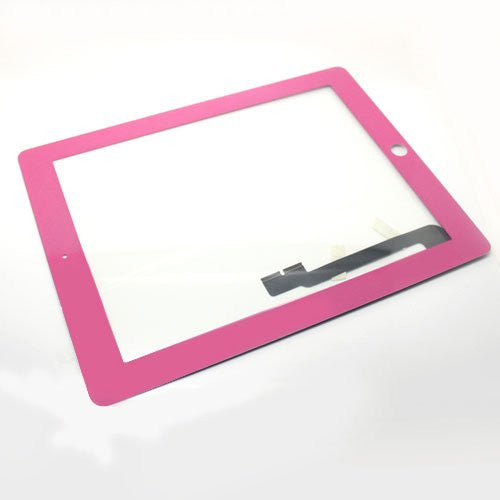 Custom Touch Panel Digitizer for The New iPad Pink