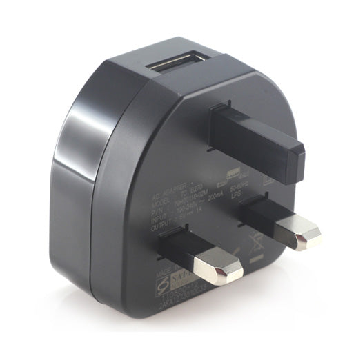 OEM UK Standard Charger Adapter for HTC Smartphone Black