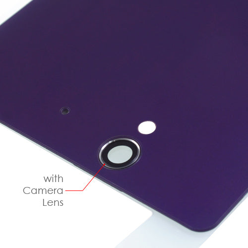 OEM Back Glass for Sony Xperia Z Purple