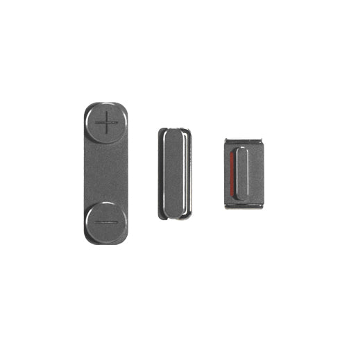 OEM Side Button Set for iPhone 5S Space Gray