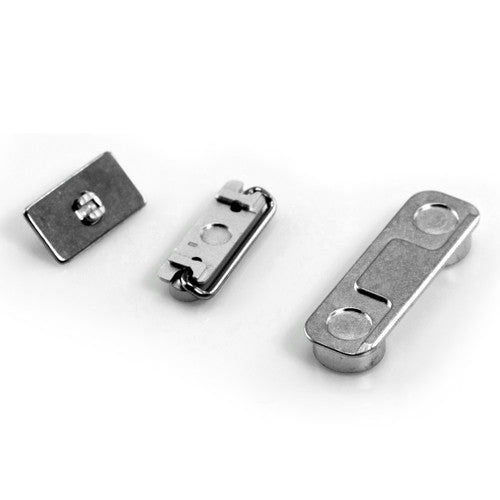 OEM Side Button Set for iPhone 5S Silver