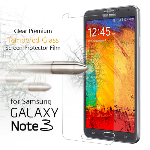 Premium Tempered Glass Screen Protector for Samsung Galaxy Note 3