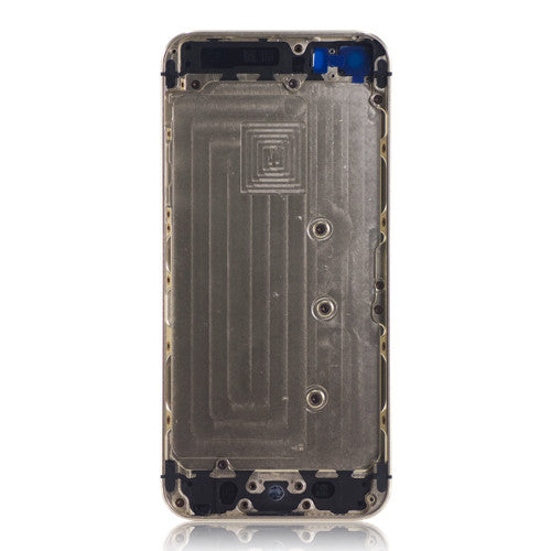Custom Back Cover for iPhone 5S Black/Gold