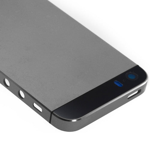 Custom Back Cover for iPhone 5S Black/Space Gray