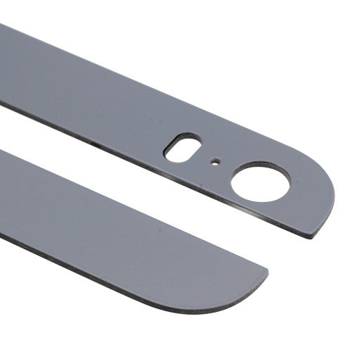 Custom Top and Bottom Back Glass for iPhone 5S Black