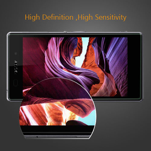 Premium Tempered Glass Screen Protector Film for Sony Xperia Z1