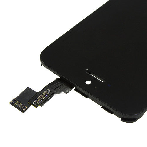 Custom LCD with Digitizer Replacement for iPhone 5C Black