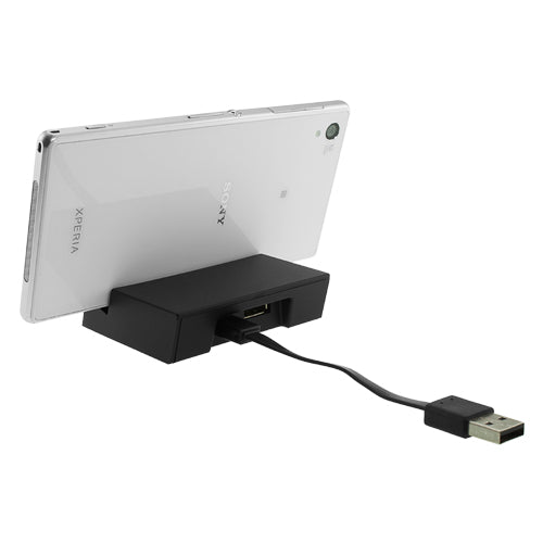 Custom Magnetic Charging Dock for Sony Xperia Smartphone Black