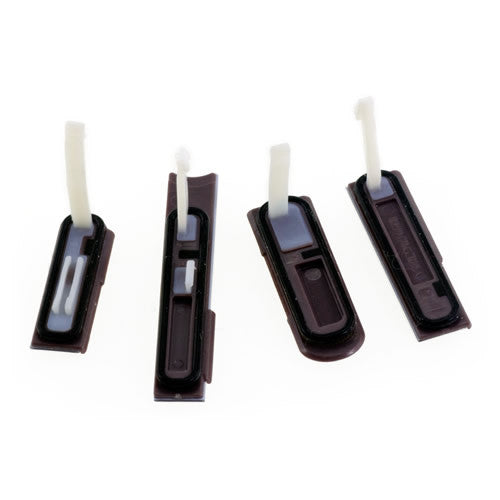 Custom SIM + SD + Headphone + USB Cover Flap for Sony Xperia Z Purple