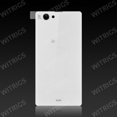OEM Back Cover for Sony Xperia Z1 f (SO-02F) White