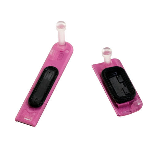 OEM Headphone Jack + USB Port Cover Flap for Sony Xperia ZR Pink