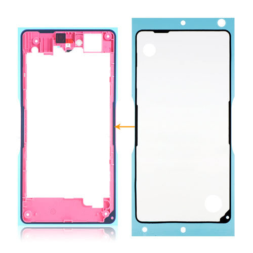 OEM Back Housing Frame Adhesive Sticker for Sony Xperia Z1 Compact