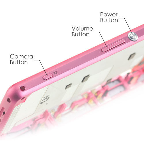 OEM Middle Housing for Sony Xperia Z1 Compact Pink
