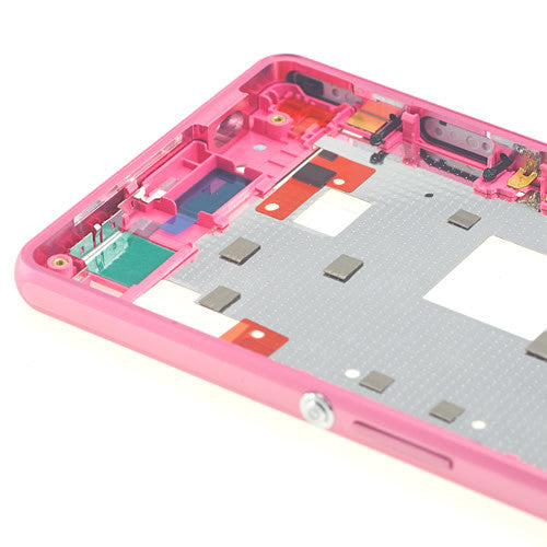 OEM Middle Housing for Sony Xperia Z1 Compact Pink