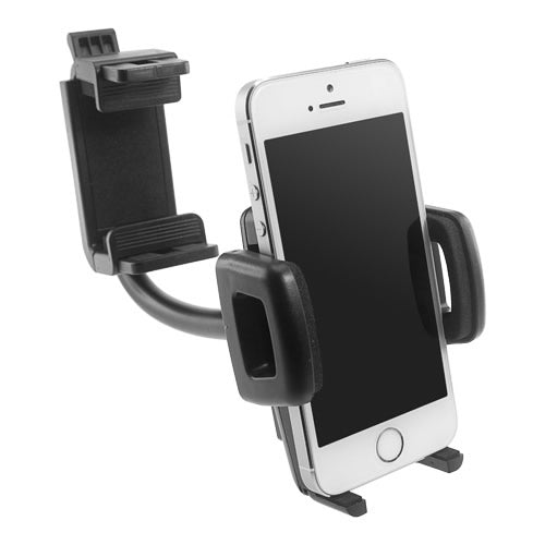 Universal 360° Rotating Car Rearview Mirror Car Holder Black