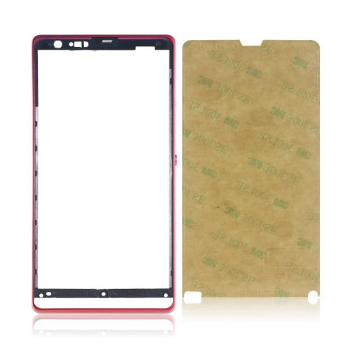 OEM Front Housing for Sony Xperia SP Red