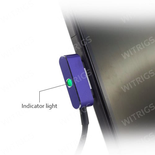 Custom Magnetic Charging Cable for Sony Smartphone Purple
